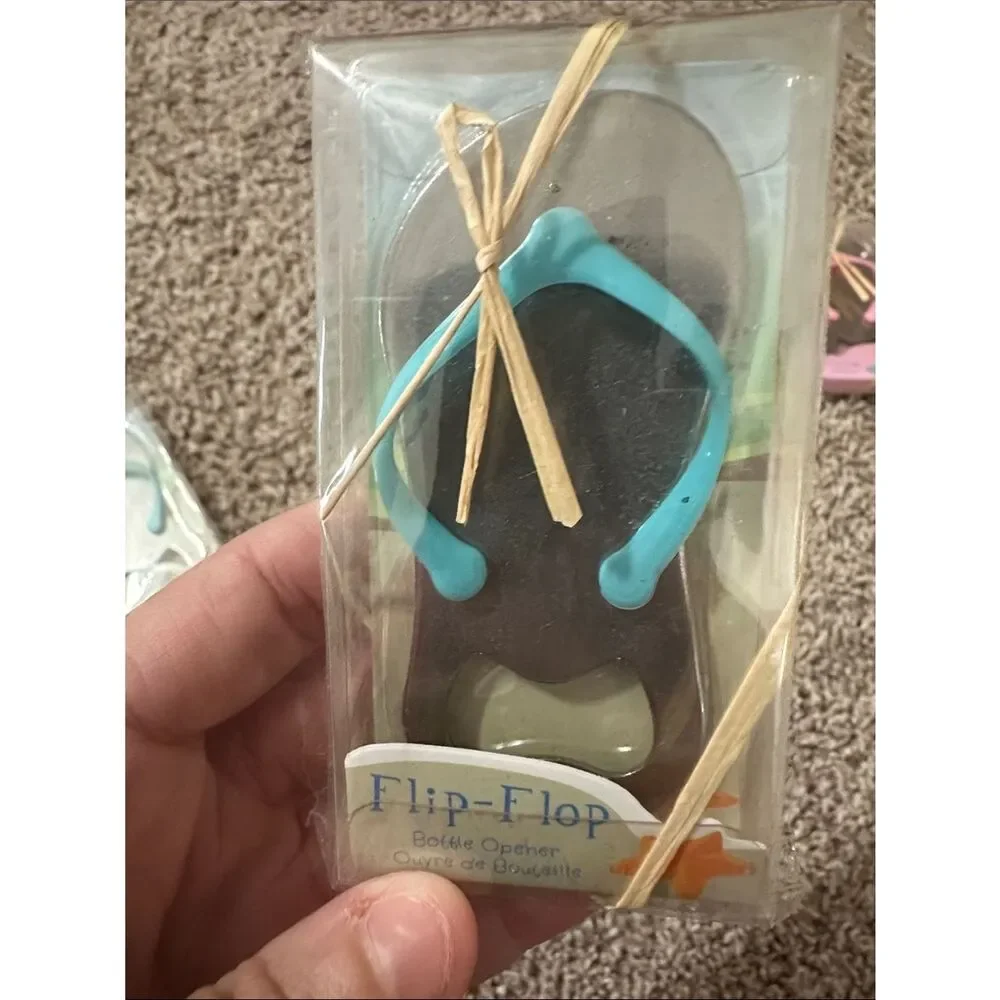 New Blue Flip-Flop Bottle Opener